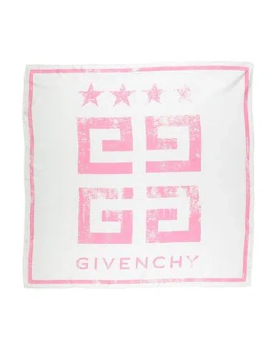 Givenchy Woman Scarf White Size - Silk