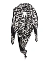 Givenchy Woman Scarf White Size - Silk In White