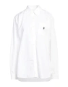 Givenchy Oversized Shirt In Poplin With Open Back In White