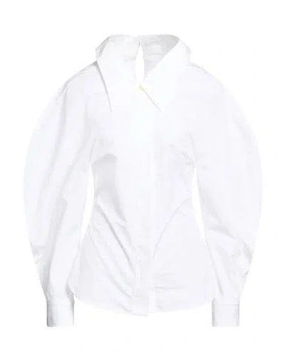 Givenchy Woman Shirt White Size 4 Cotton