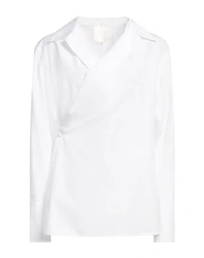 Givenchy Woman Shirt White Size 6 Cotton