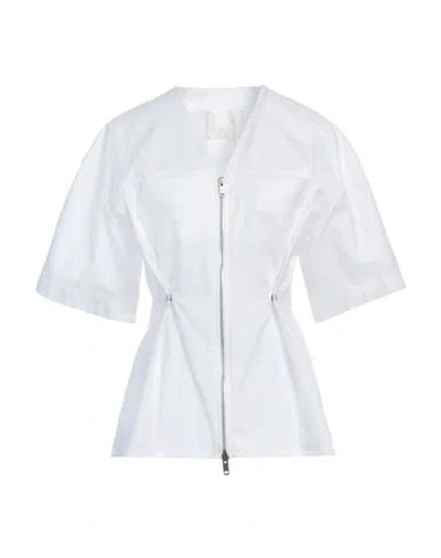 Givenchy Woman Shirt White Size 6 Cotton