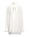 Givenchy Woman Shirt White Size 6 Silk