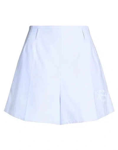 Givenchy Woman Shorts & Bermuda Shorts Light Blue Size 6 Cotton