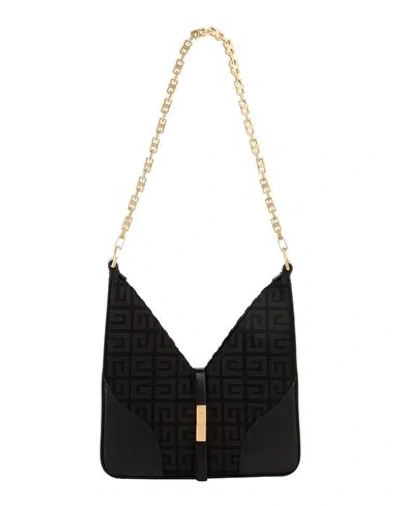 Givenchy Woman Shoulder Bag Black Size - Cotton, Acrylic