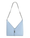 Givenchy Woman Shoulder Bag Light Blue Size - Calfskin