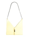 Givenchy Woman Shoulder Bag Pastel Yellow Size - Calfskin