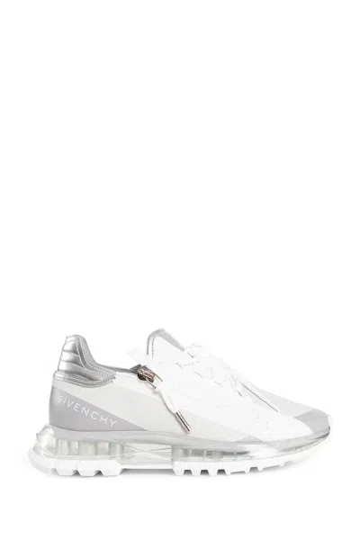 Givenchy Spectre Zipper-embellished Sneakers In White