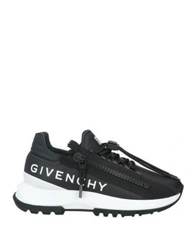 Givenchy Woman Sneakers Black Size 8 Calfskin