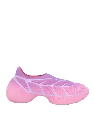 GIVENCHY GIVENCHY WOMAN SNEAKERS FUCHSIA SIZE 8 TEXTILE FIBERS