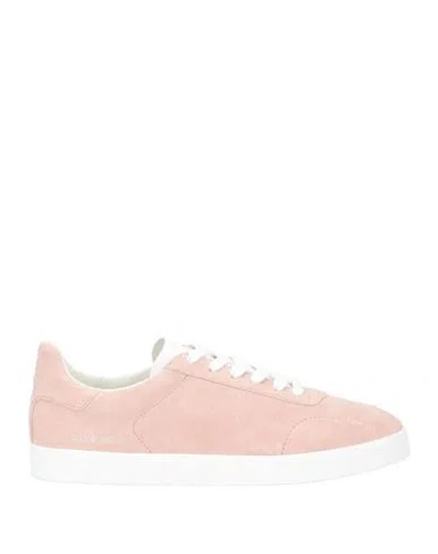 Givenchy Town Sneakers In Suede In Old Pink