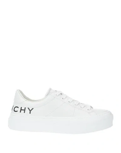 Givenchy Woman Sneakers White Size 5 Calfskin