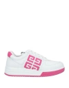 GIVENCHY GIVENCHY WOMAN SNEAKERS WHITE SIZE 6 CALFSKIN