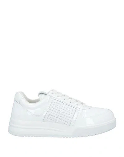 GIVENCHY GIVENCHY WOMAN SNEAKERS WHITE SIZE 9 LEATHER