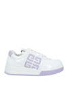 GIVENCHY GIVENCHY WOMAN SNEAKERS WHITE SIZE 7.5 CALFSKIN