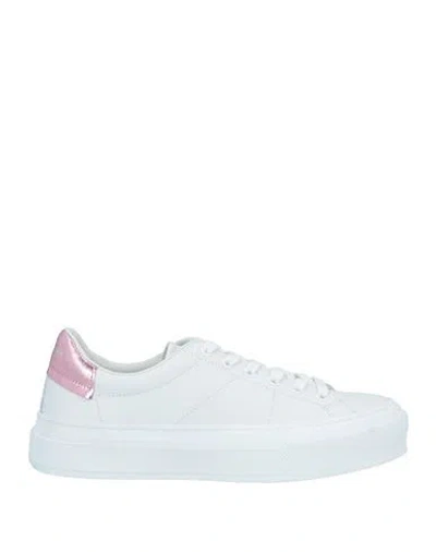 Givenchy Woman Sneakers White Size 8 Calfskin