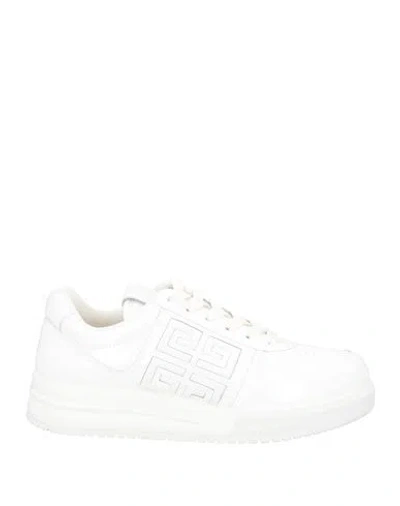 Givenchy Woman Sneakers White Size 8 Calfskin