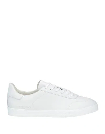 GIVENCHY GIVENCHY WOMAN SNEAKERS WHITE SIZE 7 CALFSKIN