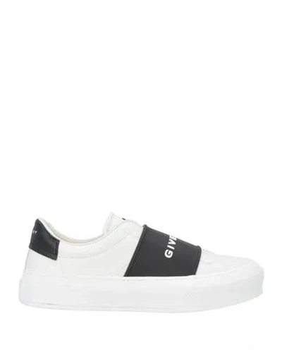 Givenchy Woman Sneakers White Size 8 Calfskin, Plastic