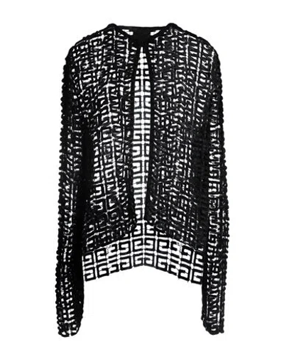 Givenchy Woman Sweater Black Size 8 Viscose, Polyester In Black