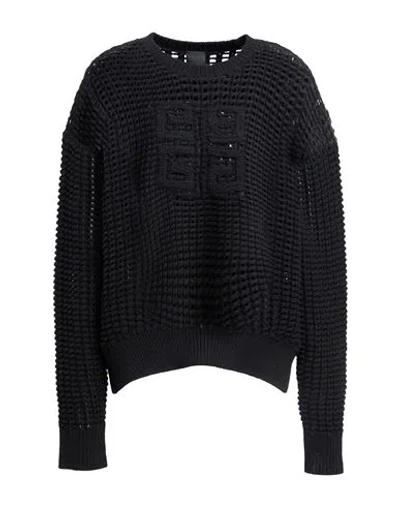 Givenchy Woman Sweater Black Size M Wool, Cashmere, Polyamide, Elastane