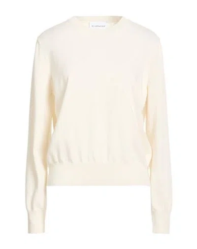 Givenchy Woman Sweater Cream Size M Cashmere In White