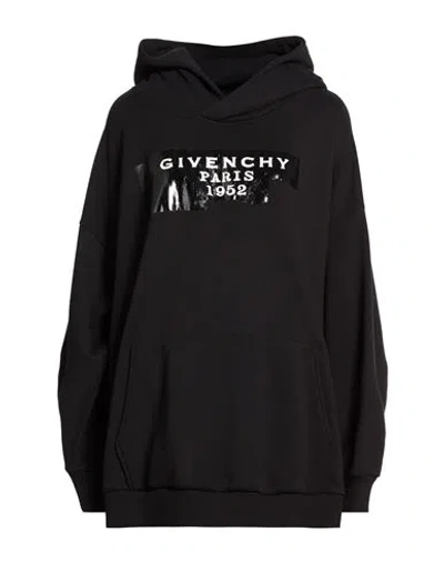 Givenchy Woman Sweatshirt Black Size L Cotton