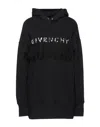 Givenchy Woman Sweatshirt Black Size Xs Cotton, Viscose, Polyamide, Elastane, Polyester In Black