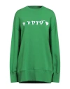 GIVENCHY GIVENCHY WOMAN SWEATSHIRT GREEN SIZE S COTTON