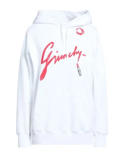 Givenchy Woman Sweatshirt White Size Xl Cotton