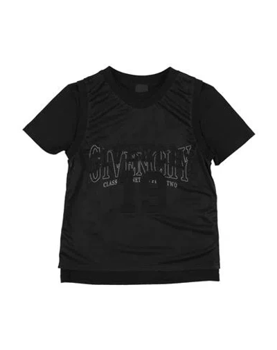 Givenchy Babies'  Toddler Girl T-shirt Black Size 5 Cotton, Elastane