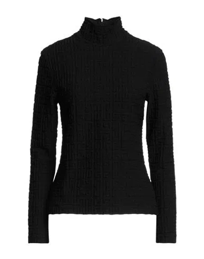 Givenchy Woman T-shirt Black Size 6 Polyamide, Elastane