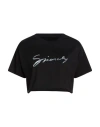 Givenchy Woman T-shirt Black Size M Cotton In Black