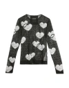 Givenchy Woman T-shirt Black Size M Lyocell, Cotton, Polyester