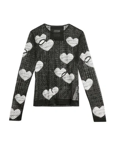 Givenchy Woman T-shirt Black Size M Lyocell, Cotton, Polyester