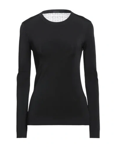 Givenchy Woman T-shirt Black Size M Viscose, Polyamide, Elastane