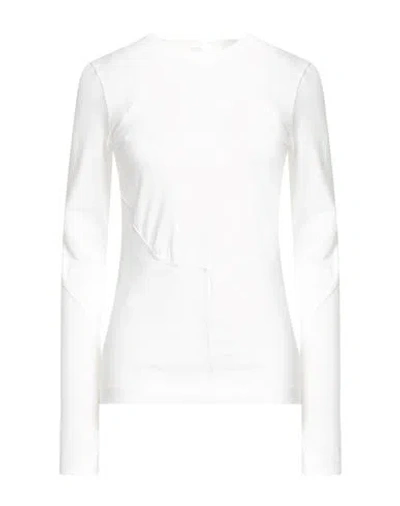 Givenchy Woman T-shirt White Size 6 Polyamide, Elastane