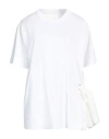 Givenchy Side Scarf T-shirt In White