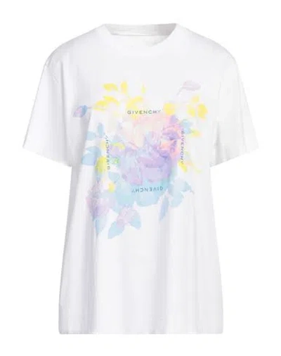 Givenchy Woman T-shirt White Size Xl Cotton