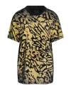 Givenchy Woman T-shirt Yellow Size S Cotton, Glass, Brass