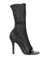 Givenchy Woman Toe Strap Sandals Black Size 7 Soft Leather In Black