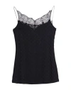 Givenchy Woman Top Black Size 6 Viscose, Polyamide, Cotton In Black
