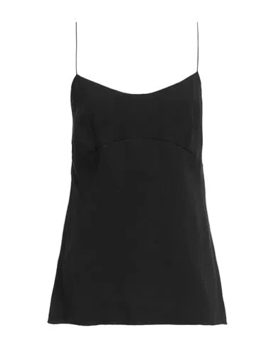 Givenchy Woman Top Black Size 8 Silk