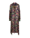 Givenchy Woman Top Navy Size 6 Silk In Navy
