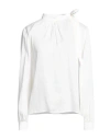Givenchy Woman Top White Size 12 Silk In White