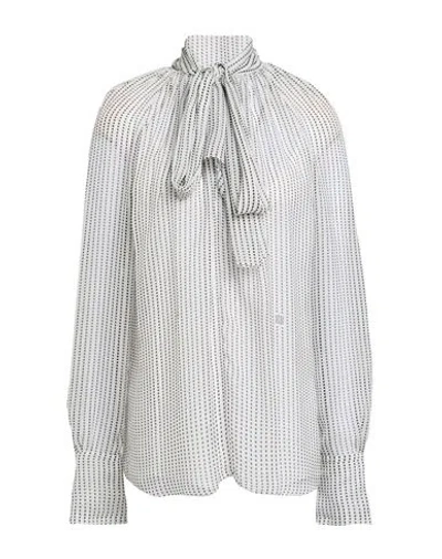 Givenchy Woman Top White Size 8 Silk