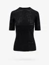 Givenchy 4g Velour T-shirt In Black