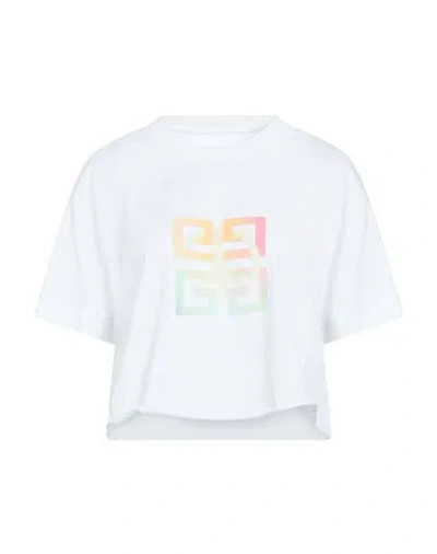 Givenchy Woman T-shirt White Size Xl Cotton
