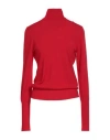 Givenchy Woman Turtleneck Red Size M Wool In Red