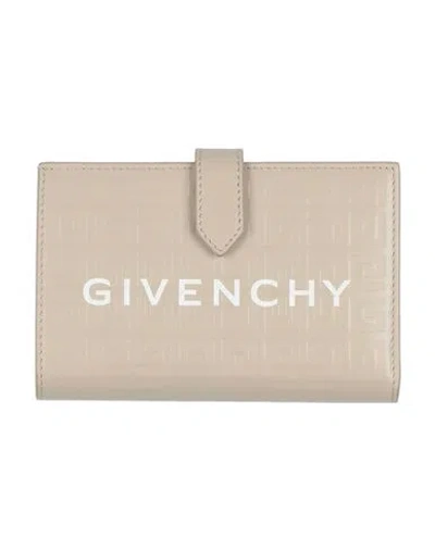 Givenchy Woman Wallet Beige Size - Cowhide In Brown